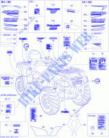 Decals for Can-Am OUTLANDER MAX LIMITED 800 2008