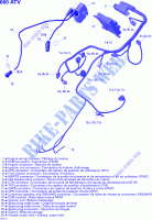 Engine Harness for Can-Am OUTLANDER MAX XT 650 2007