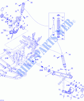 Rear Suspension for Can-Am OUTLANDER MAX XT 650 2007