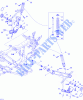 Rear Suspension for Can-Am OUTLANDER 650 2007