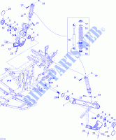 Rear Suspension for Can-Am OUTLANDER MAX XT 800 2007