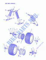 Front Wheel, Suspension for Can-Am MINI DS 90 4 STROKES 2005