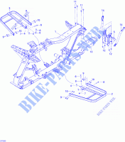 Frame for Can-Am OUTLANDER 2X4 400 2005