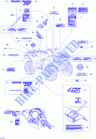 Decals for Can-Am TRAXTER CVT 2005