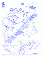 Body And Accessories, Front View for Can-Am QUEST 650 2003