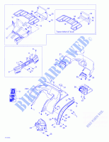 Body And Accessories, Rear View for Can-Am TRAXTER MAX 2003