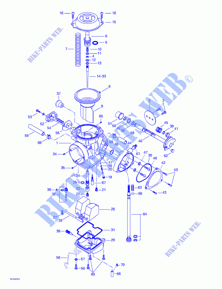 Carburetor for Can-Am DS 650 2002