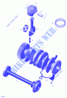 Crankshaft, Pistons and Balance Shaft for Can-Am SPYDER RT LIMITED SE6 DARK EDITION (BUILT BEFORE 09/2020) 2021