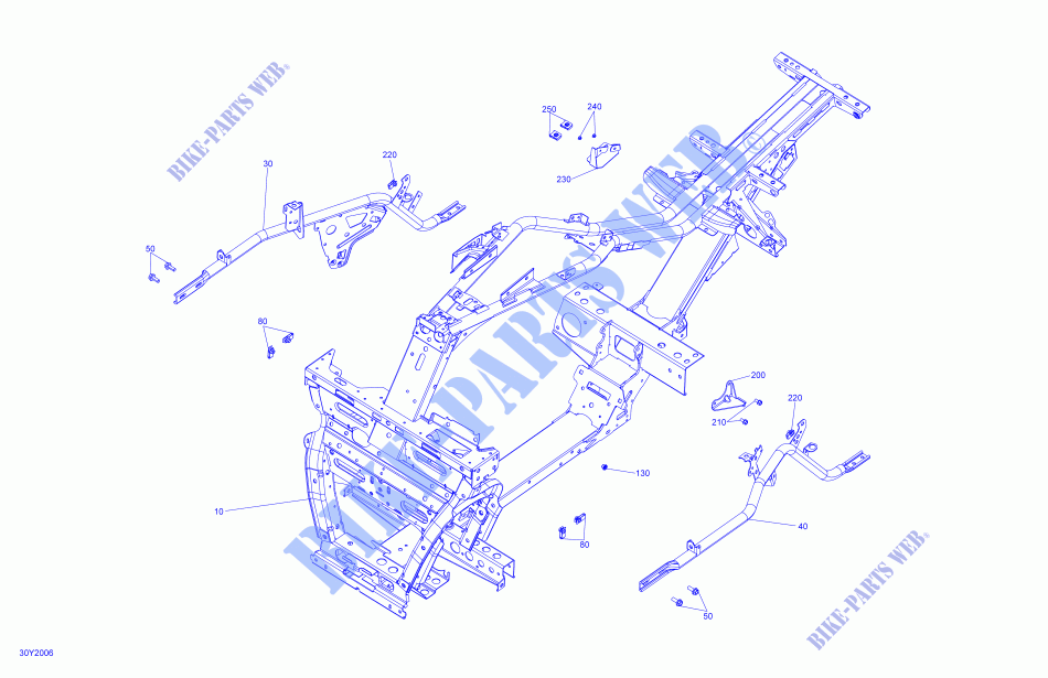Frame for Can-Am SPYDER RT SE6 2020