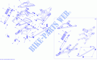 Suspension, Front _24Y1505 for Can-Am SPYDER ST SE5 2015