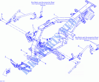 Frame for Can-Am SPYDER RS SE5 2011