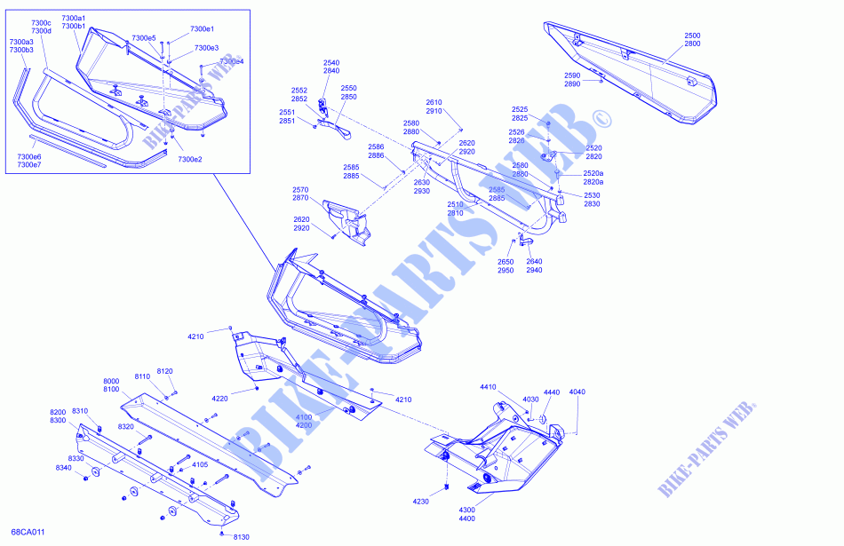 Body   Doors for Can-Am MAVERICK TURBO RR X RC 2021