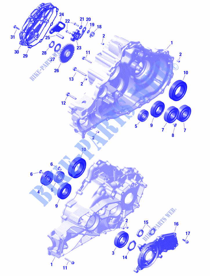 Rotax   Gear Box 1 for Can-Am MAVERICK SPORT DPS 1000R 2021