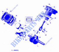Crankshaft, Piston And Cylinder for Can-Am MAVERICK SPORT DPS 1000 2020