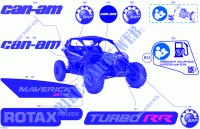 07  Body   Decals for Can-Am Maverick X RS Turbo RR 2024