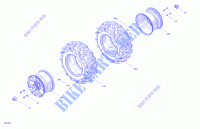 04  Drive   Rear Wheels for Can-Am Outlander X MR 700 4X4 2024