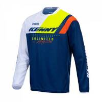 NEON BLUE TRACK FOCUS ADULT JERSEY KENNY SIZE XXL-Can-Am
