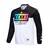 WHITE AND BLACK STRIPES PERFORMANCE JERSEY KENNY SIZE L-Can-Am